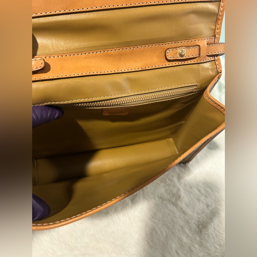 Celine Crossbody Bag with Leather Trim. Great conditon! - Picture 11 of 14